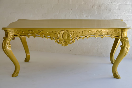 047 Tables - Ornate golden 